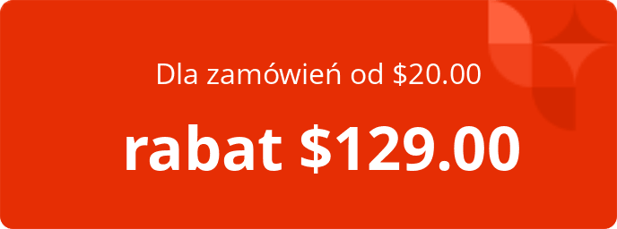 Kupon AliExpress -$20 przy zakupie za $129 (wygasły)