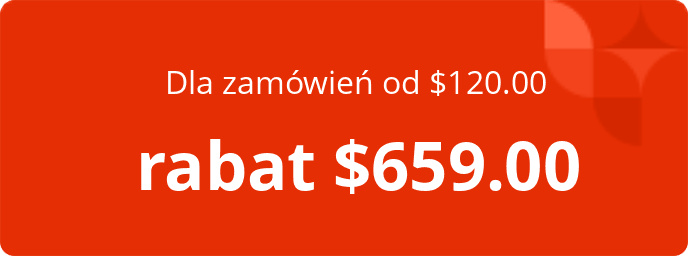 Kupon AliExpress -$120 przy zakupie za $659 (wygasły)